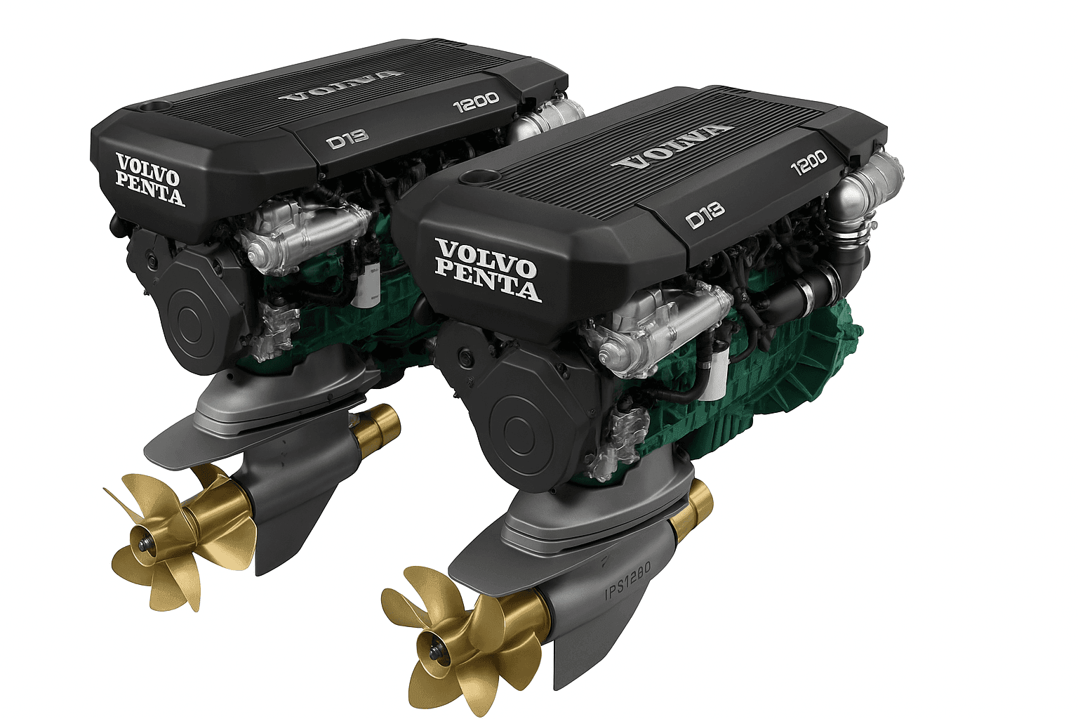 Volvo Penta Marine Engines (IPS & Inboard)